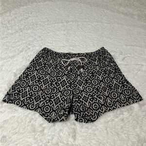Style Me | Patterned Black and White Women Shorts